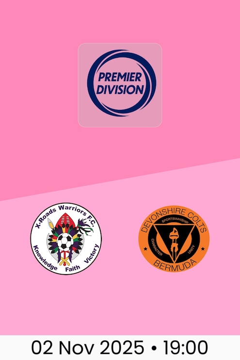 X-Roads Warriors FC v Devonshire Colts  | Bermuda Premier Division 2025/26