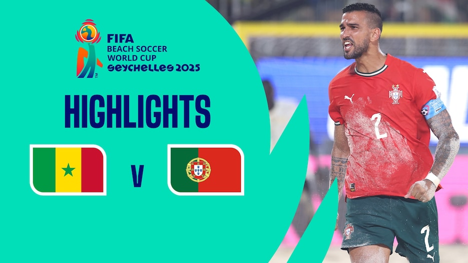 Sénégal - Portugal | Match pour la troisième place | Coupe du Monde de Beach Soccer de la FIFA, Seychelles 2025™ | Résumé vidéo