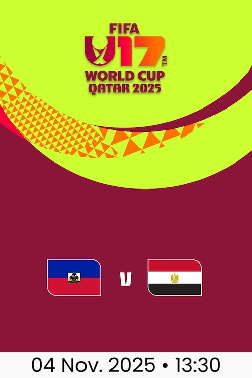 Haiti - Ägypten | FIFA U-17-Weltmeisterschaft Katar 2025™