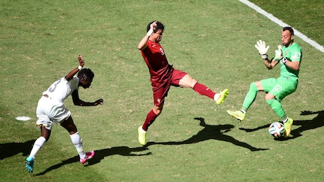 Gol de Asamoah Gyan 56' | Portugal vs Ghana | Copa Mundial de la FIFA Brasil 2014™