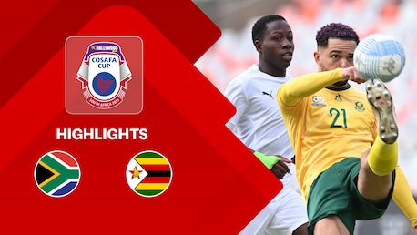 África do Sul x Zimbábue | Fase de grupos | HOLLYWOODBETS COSAFA Cup 2025 | Melhores momentos