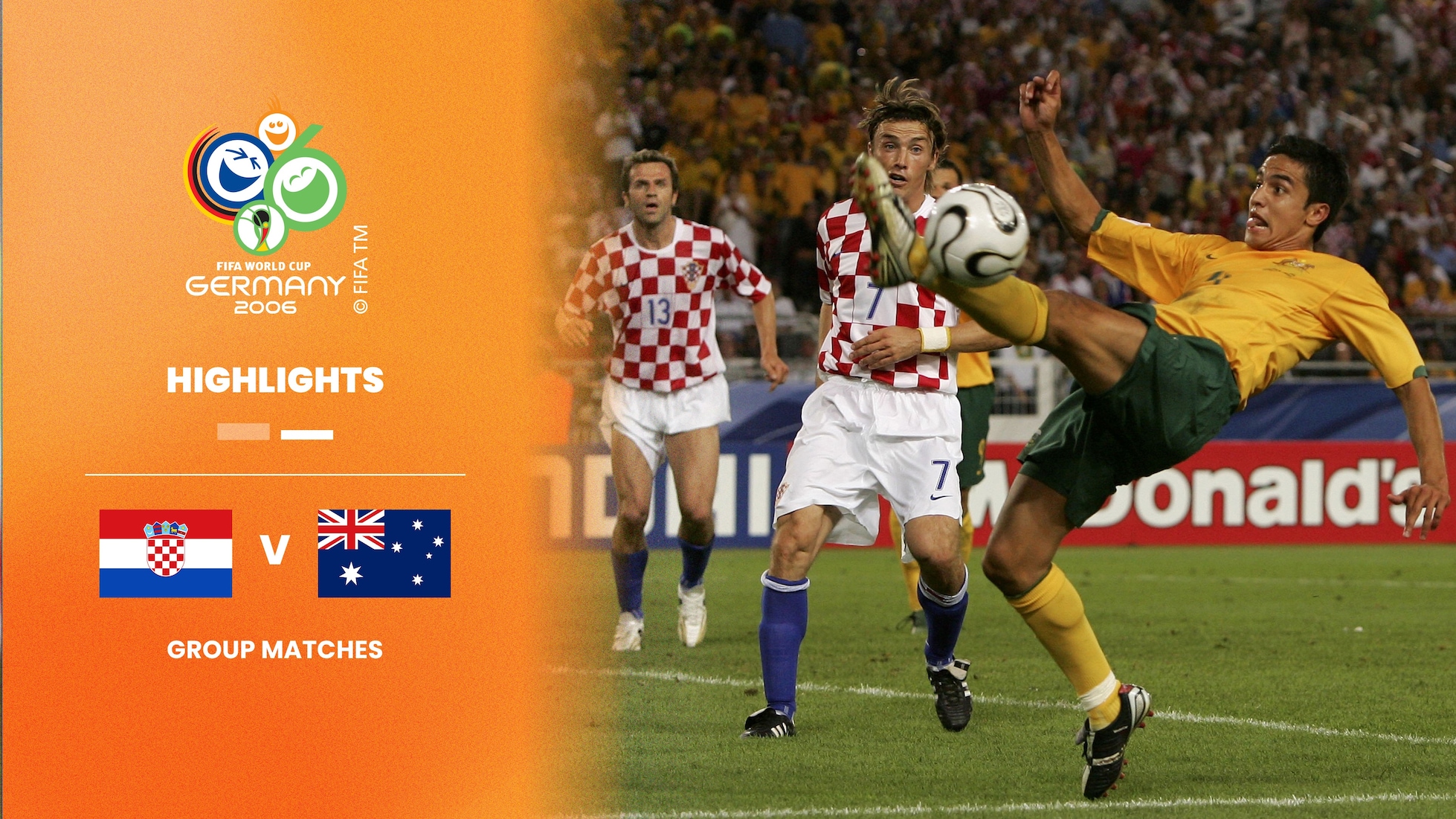 Kroatien - Australien | Gruppe F | FIFA Fussball-Weltmeisterschaft Deutschland 2006™ | Highlights