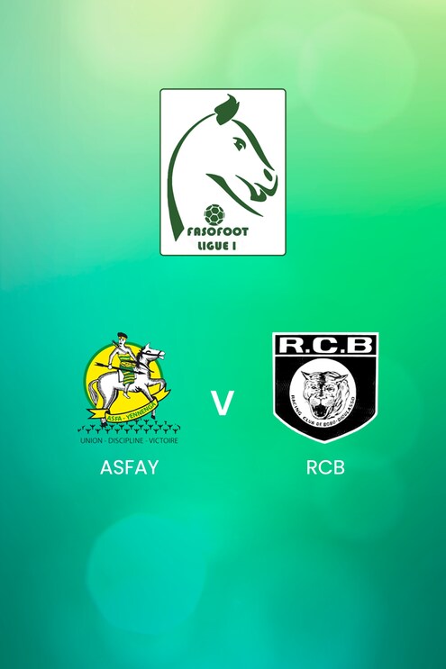 ASFAY x RCB | Ligue 1 2024/25 | Burkina Faso | Jogo completo