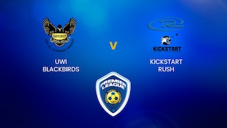 UWI Blackbirds v Kickstart Rush | BFA Premier League | Full Match Replay