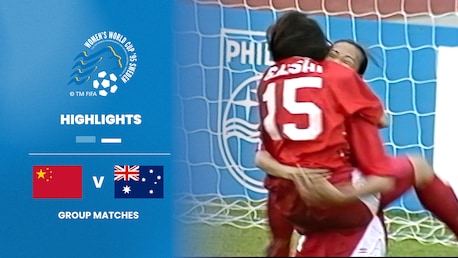 Cina - Australia | Gruppo C | Coppa del Mondo Femminile FIFA Svezia 1995 | Highlights