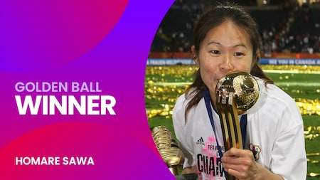 Homare Sawa | Ballon d'or | Coupe du Monde Féminine de la FIFA, Allemagne 2011™