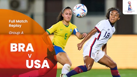 Brasile - USA | Gruppo A | Coppa del Mondo femminile U-17 FIFA India 2022 | Match completo