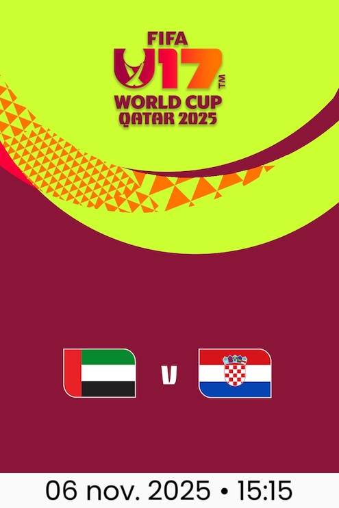 Émirats arabes unis - Croatie | Coupe du Monde U-17 de la FIFA, Qatar 2025™