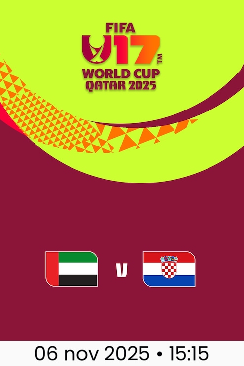 Emirados Árabes Unidos x Croácia | Copa do Mundo Sub-17 da FIFA Catar 2025™
