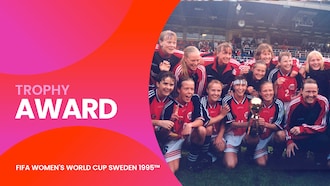 Entrega del trofeo | Copa Mundial del Fútbol Femenino de la FIFA Suecia 1995™