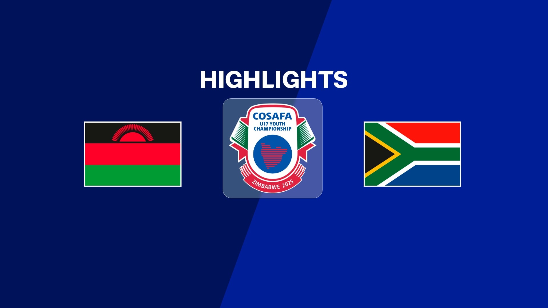 Malawi v South Africa | Group Stage | CAF U-17 AFCON 2026 | COSAFA Qualifiers | Highlights