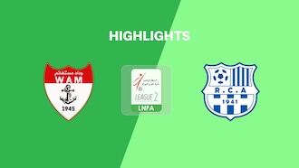 WA Mostaganem - RC Arbaâ