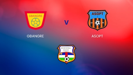 AS Gbangre - ASOPT | Ligue de Bangui | Central African Republic | Match completo