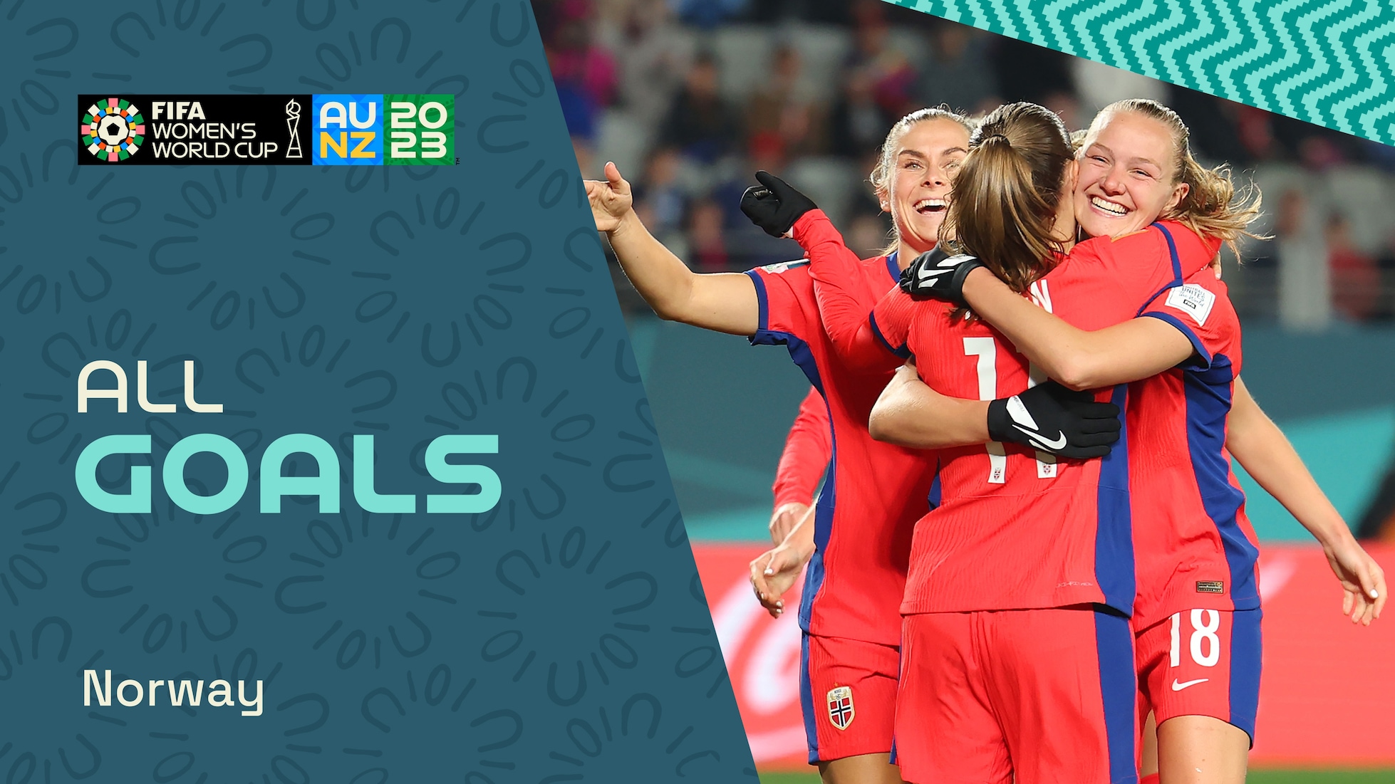 Noruega | Todos los goles | Copa Mundial Femenina de la FIFA Australia & Nueva Zelanda 2023™