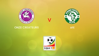 Onze Createurs v Afrique Football Elite