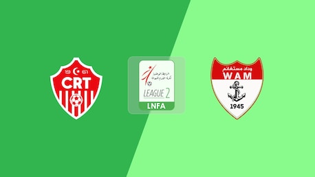 CR Témouchent - WA Mostaganem | Ligue 2 2025/26 | Match completo