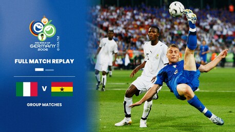 Italia vs Ghana | Grupo E | Copa Mundial de la FIFA Alemania 2006™ | Partido Completo
