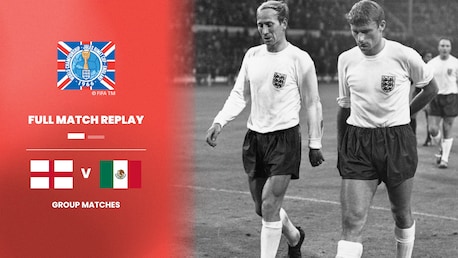 England - Mexiko | Gruppe 1 | FIFA Fussball-Weltmeisterschaft England 1966™ | Spiel in voller Länge