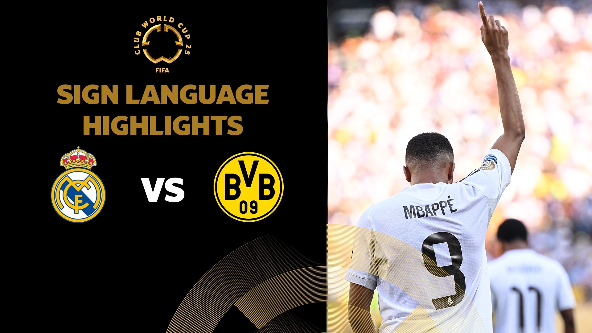 Real Madrid C.F. - Borussia Dortmund | Viertelfinale | FIFA Club World Cup 2025™ | Highlights (Gebärdensprache)