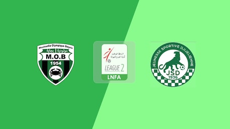 MO Béjaïa - JS Djijel | Ligue 2 2025/26 | Match completo