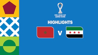 Morocco v Syria | Quarter-finals | FIFA Arab Cup Qatar 2025™ | Highlights
