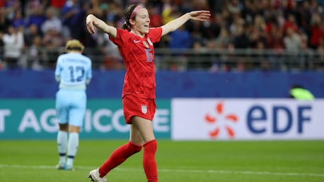 Gol de Rose Lavelle 55' | EEUU vs Tailandia | Copa Mundial Femenina de la FIFA Francia 2019™