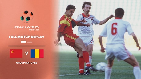 Sowjetunion - Rumänien | Gruppe B | FIFA Fussball-Weltmeisterschaft Italien 1990™ | Spiel in voller Länge