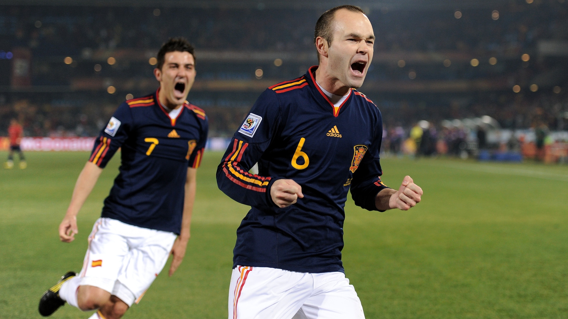 Das Tor von Andres Iniesta 36' | Chile - Spanien | FIFA Fussball-Weltmeisterschaft Südafrika 2010™