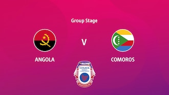 Angola x Comores | Fase de grupos | HOLLYWOODBETS COSAFA Women's Championship 2024 | Jogo completo