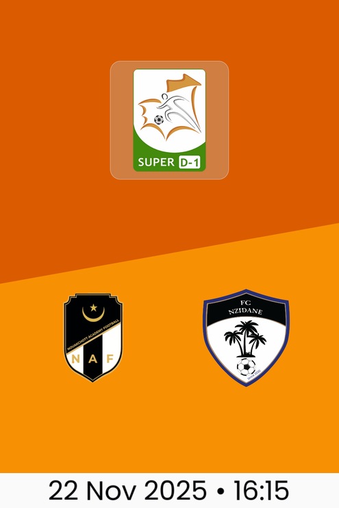 Nouakchott Academy v FC Nzidane | Super D-1 2025/26