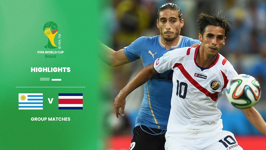 Uruguay - Costa Rica | Gruppo D | Coppa del Mondo FIFA Brasile 2014 | Highlights