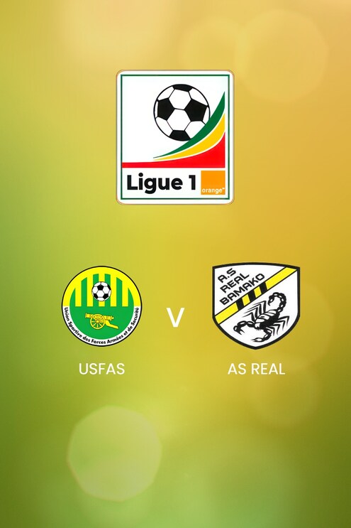 USFAS vs AS Real | Ligue 1 Pro Orange 2024/25 | Mali | Partido completo