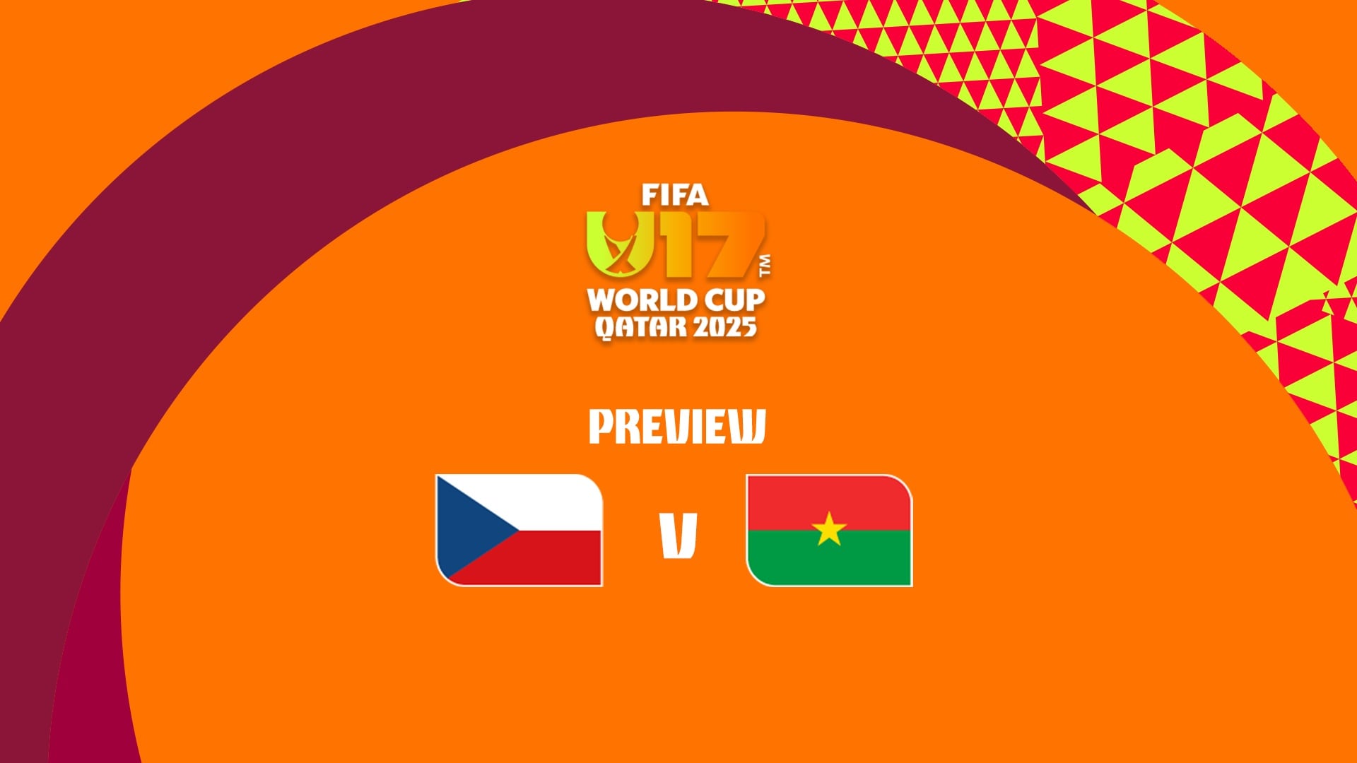 Repubblica Ceca - Burkina Faso | Coppa del Mondo FIFA U-17 Qatar 2025 | Anteprima della partita