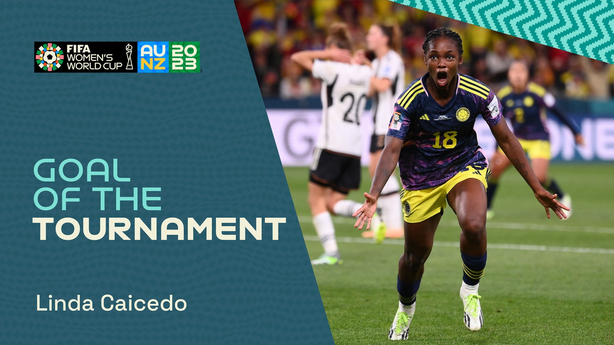 Linda Caicedo | Gol del torneo | Copa Mundial Femenina de la FIFA Australia & Nueva Zelanda 2023™