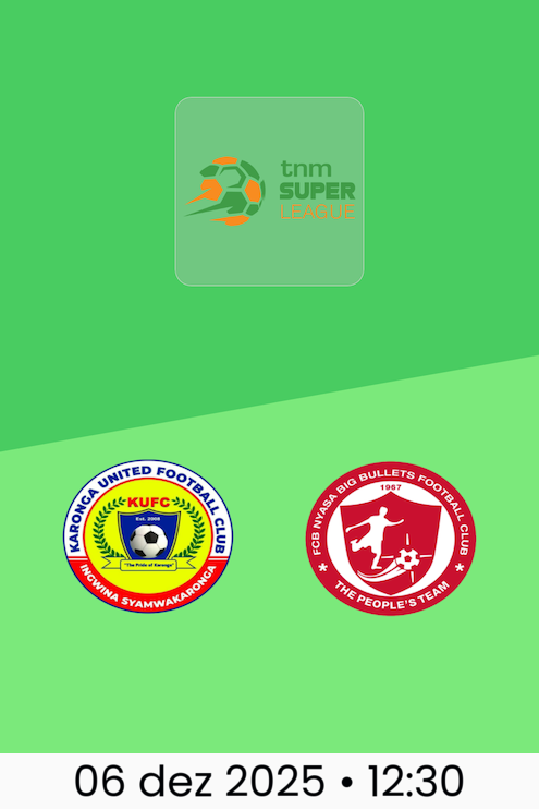Karonga United x FCB Nyasa Big Bullets | TNM Super League 2025