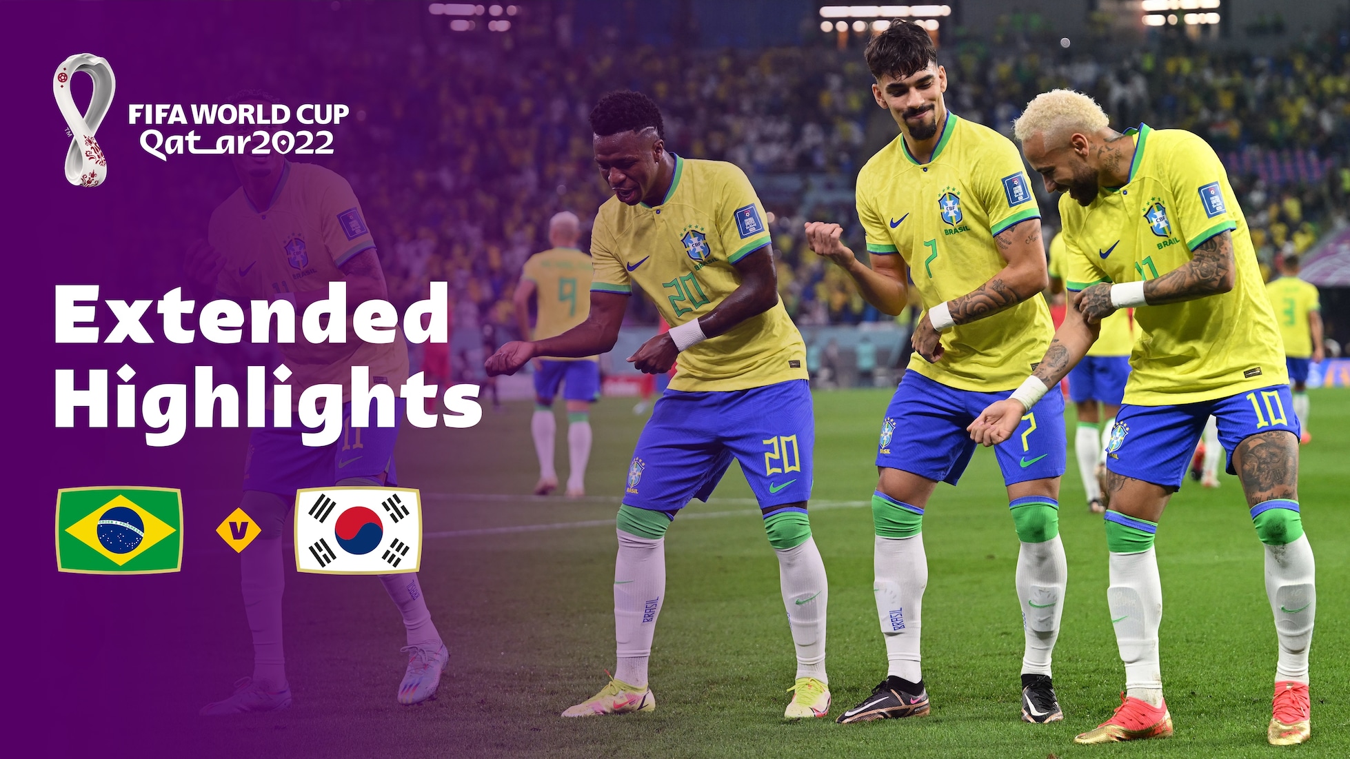 Brasilien - Korea Republik | Achtelfinale | FIFA Fussball-Weltmeisterschaft Katar 2022™ | Erweiterte Highlights