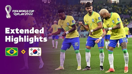 Brazil v Korea Republic | Round of 16 | FIFA World Cup Qatar 2022™ | Extended Highlights