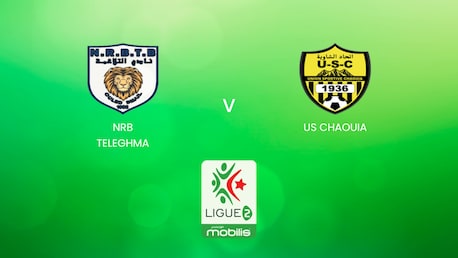 NRB Teleghma vs  US Chaouia | Ligue 2 2024/25 | Argelia | Partido Completo