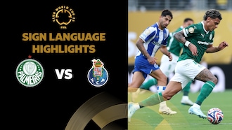 Palmeiras x FC Porto | Grupo A | FIFA Club World Cup 2025™ | Melhores momentos (Linguagem de sinais)
