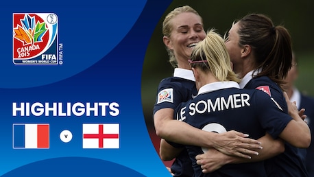 Francia vs Inglaterra | Grupo F | Copa Mundial Femenina de la FIFA Canadá 2015™ | Highlights