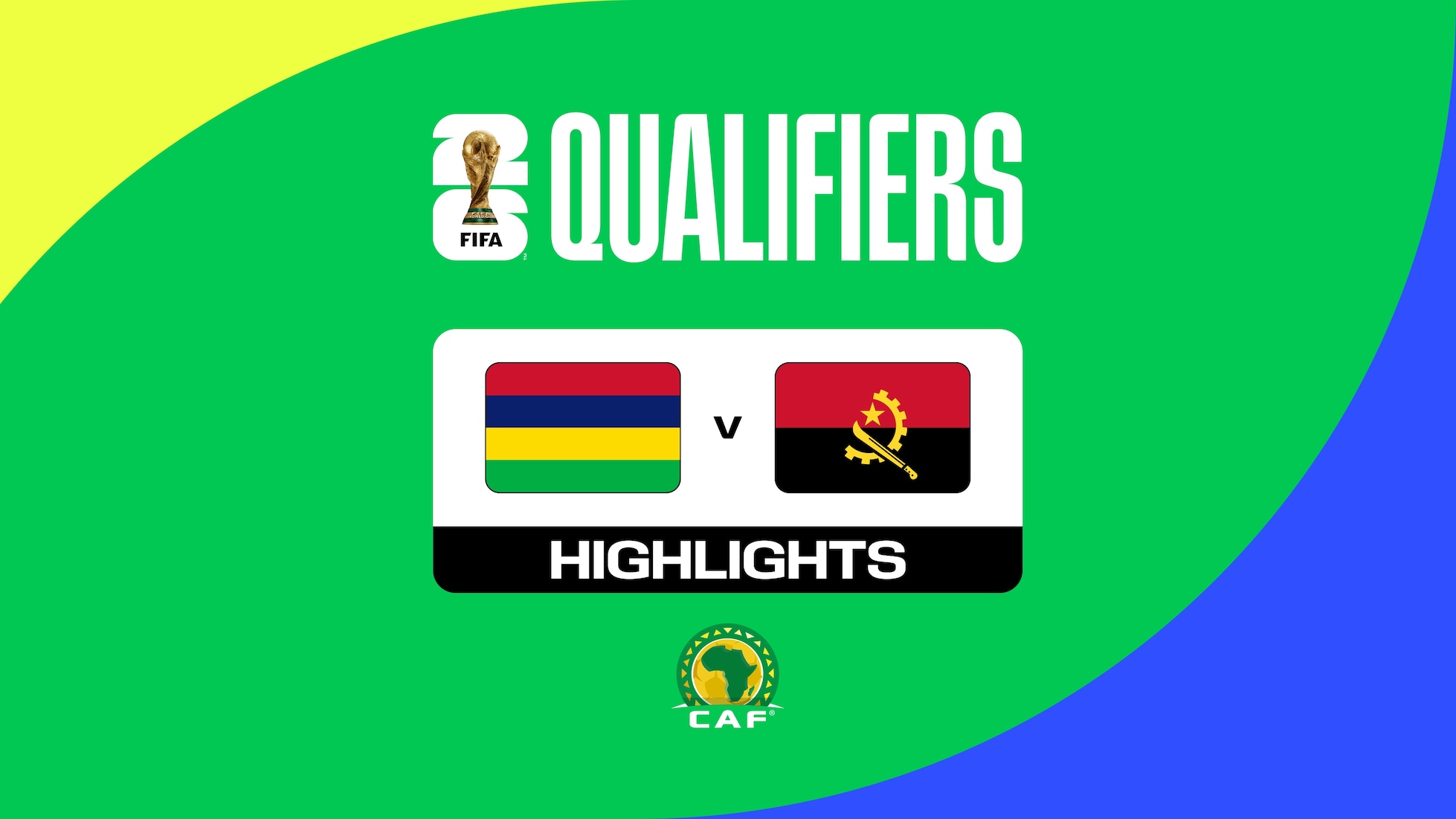 Mauritius-Angola | Primo turno delle Qualificazioni CAF | Gruppo D | Coppa del Mondo FIFA 26 | Highlights