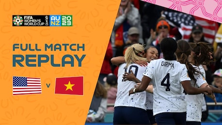 Estados Unidos x Vietnã | Grupo E | Copa do Mundo FIFA Feminina de 2023, em Austrália e Nova Zelândia | Jogo completo
