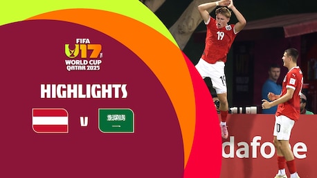 Austria - Arabia Saudita | Coppa del Mondo FIFA U-17 Qatar 2025 | Highlights