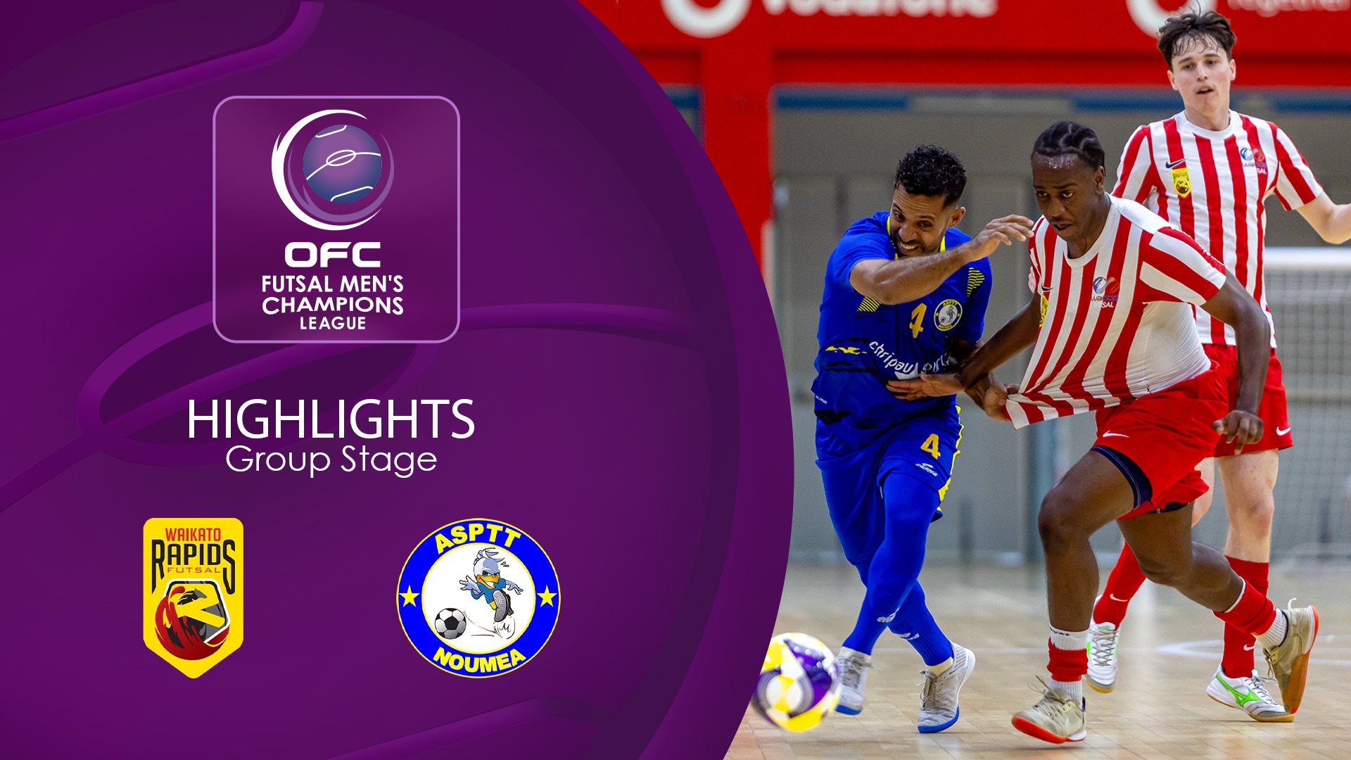 Waikato Rapids - AS PTT | OFC Futsal-Männer-Champions-League 2025 | Highlights