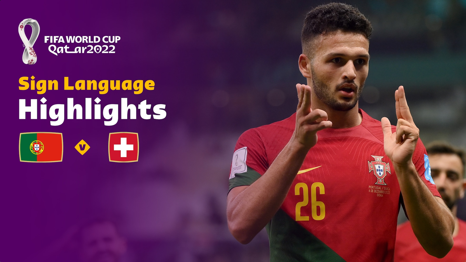 Portugal v Switzerland | Round of 16 | FIFA World Cup Qatar 2022™ | Highlights (Sign Language)