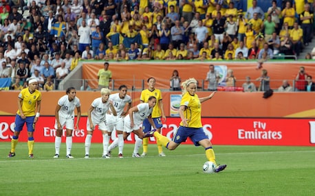 Gol de Lisa Dahlkvist 15' | Suecia vs EEUU | Copa Mundial Femenina de la FIFA Alemania 2011™
