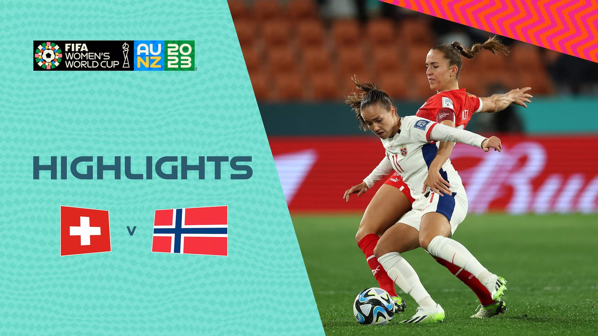 Schweiz - Norwegen | Gruppe A | FIFA Frauen-Weltmeisterschaft Australien & Neuseeland 2023™ | Highlights