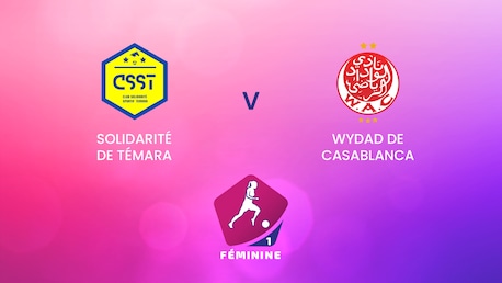 Solidarité de Témara - Wydad de Casablanca | Championnat D1 Féminine 2024-25 | Match complet