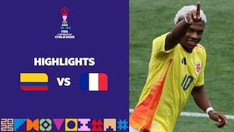 Colombia v France | Play-off for third place | FIFA U-20 World Cup Chile 2025™ | Highlights