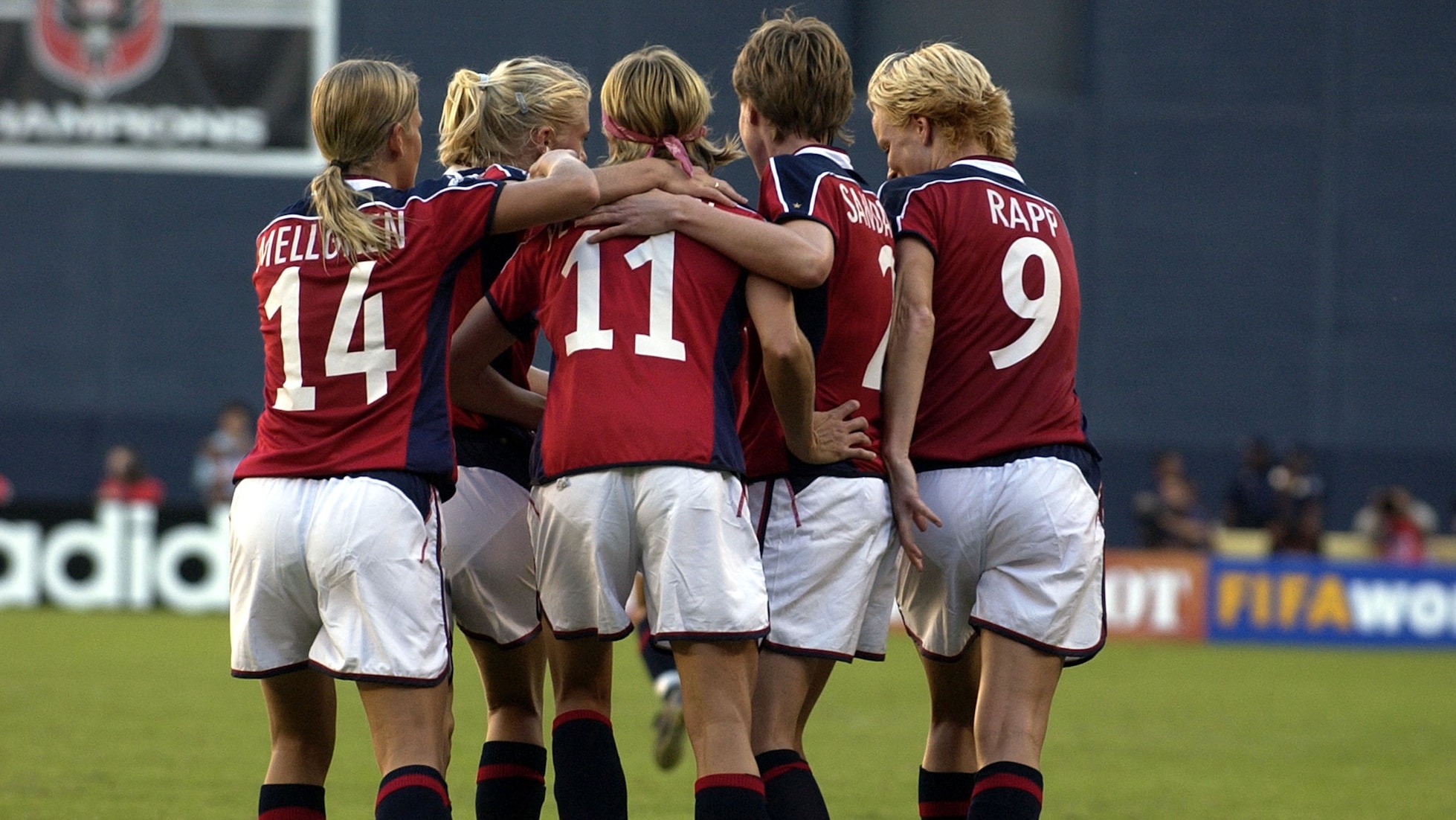 Le but de Marianne Pettersen 45' | Norvège - Brésil | Coupe du Monde de Football Féminin de la FIFA, Etats-Unis 03™